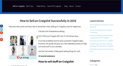 Desktop Screenshot of howtoselloncraigslistebook.com
