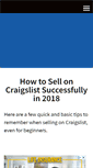 Mobile Screenshot of howtoselloncraigslistebook.com
